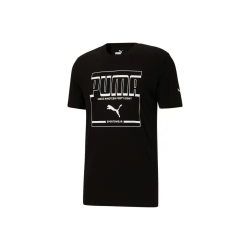 PUMA Graphic T-Shirt Мужская Черная