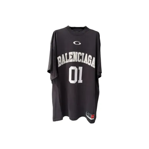 Balenciaga SS25 T-Shirt Regular Fit Men's Black