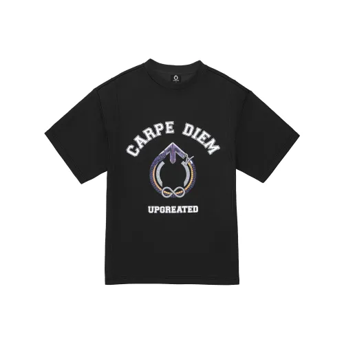 UPGREATED Черная Унисекс Футболка