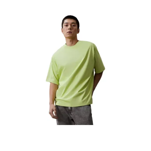 Calvin Klein T-Shirt Мужской Яблоко Зеленый