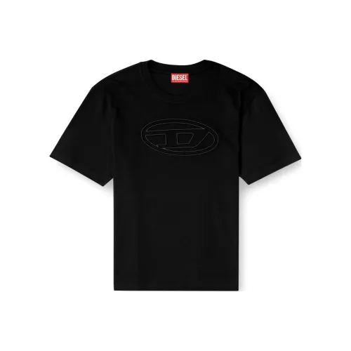 DIESEL SS25 T-Shirt Мужской Черный