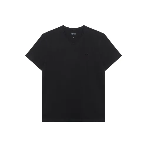 Hugo Boss 2 пачки черные мужские футболки