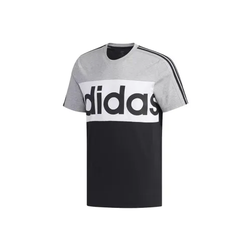 Adidas Essentials T-Shirt Мужская Серого цвета