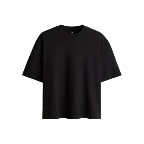 H&M Черные Мужские T-рубашки