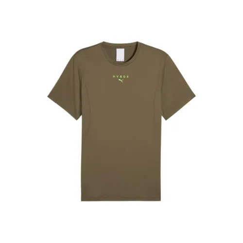 PUMA x HYROX CLOUDSPUN Рубашка Мужская Коричневая