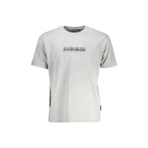 NAPAPIJRI Серый Мужской T-Рубашки