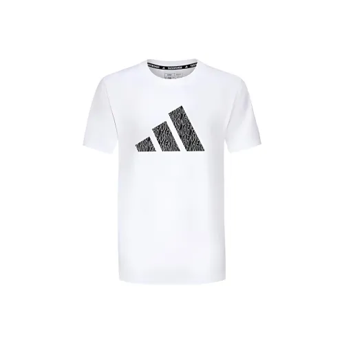 Adidas T-Shirt Унисекс Белый Черный