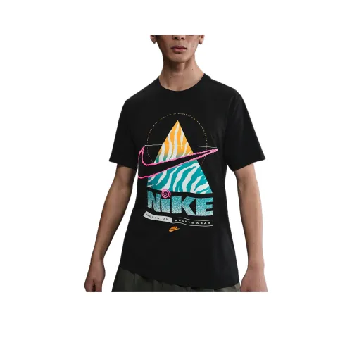 Nike Мужские черные футболки
