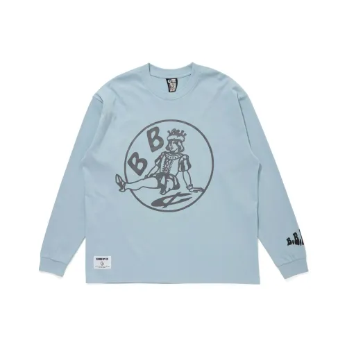 BILLIONAIRE BOYS CLUB CO-TITLED x Kei Tanaka SS24 T Рубашка Унисекс Небесно-голубой