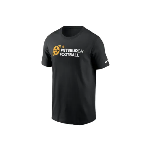nike NFL Pittsburgh Steelers Команда OUTLINE Essential T-Shirt Мужской Черный