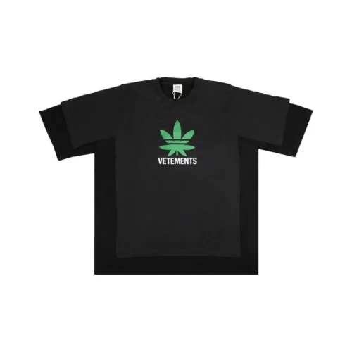 Vetements Черные Мужские T-Рубашки