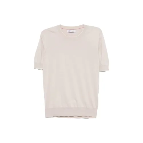 BRUNELLO CUCINELLI Рубашка Мужская Светлый Умбра