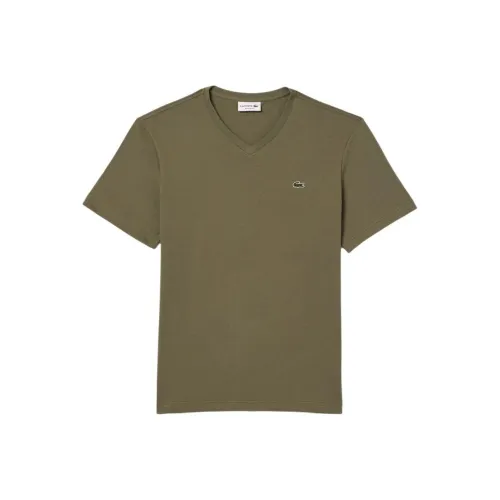 LACOSTE T-рубашка мужская хаки зеленая