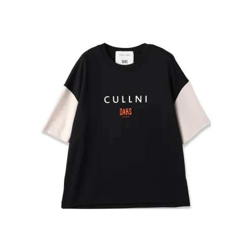 CULLNI x DAKS LONDON FW24 T-Shirt Унисекс Черный Многоцветный