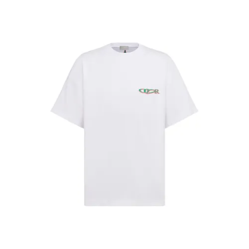 DIOR Lewis Hamilton Collaboration Series T-Shirt Мужской Белый