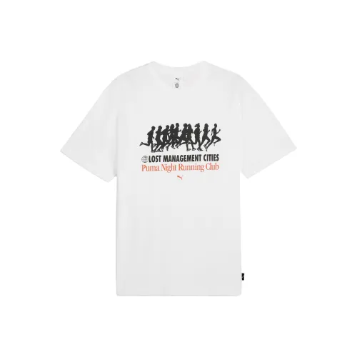 PUMA X LMC Graphic FW24 T-Shirt Мужской Белый