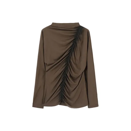 CONP Коричневая унисекс футболка