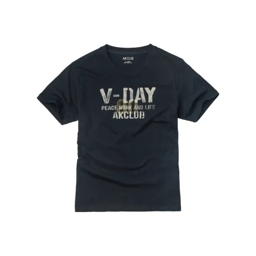 AKCLUB Vintage Collection Т-Рубашка Мужская Темно-Синяя