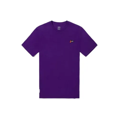 VANS TEE SS T-Shirt Унисекс Фиолетовый