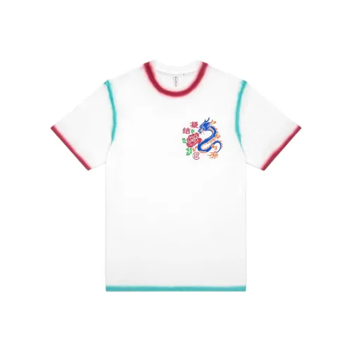 Clot Leading and Laggard, Collection Белая Унисекс Рубашка T