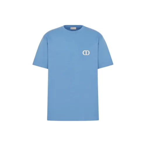 DIOR Мужские синие T-рубашки