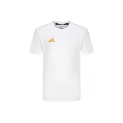 Adidas Белая Унисекс Футболка