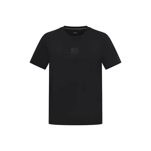 RARE Короткий рукав T-рубашки Мужской Черный