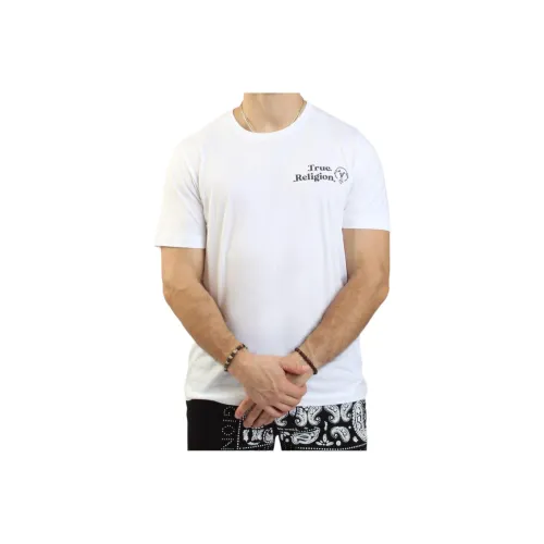TRUE RELIGION T Рубашка Мужская Белая