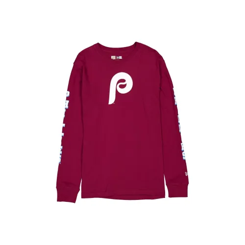 New Era SS24 Philadelphia Phillies T-Shirt Унисекс Красный