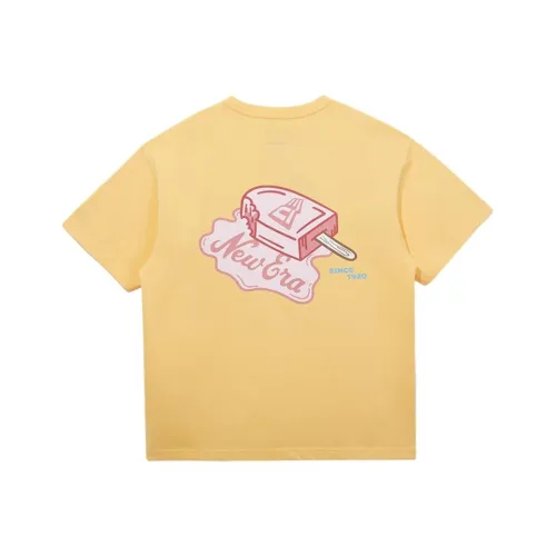 New Era Желтая Унисекс Футболка