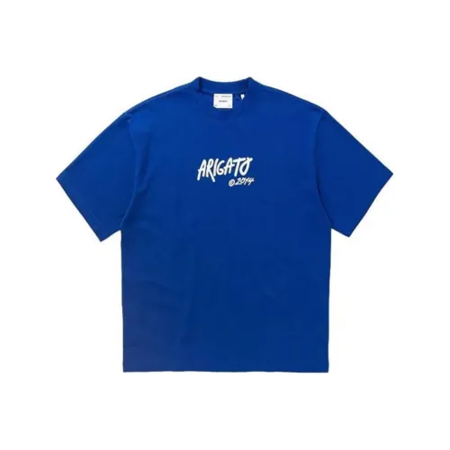 Axel Arigato T-Shirt Мужской Темно-синий