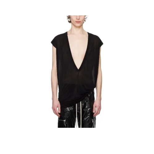 RICK OWENS совместный бренд RO T Рубашка Мужская Черная