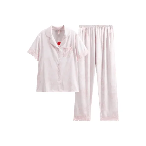 FENTENG Пижамный комплект женский светло-розовый