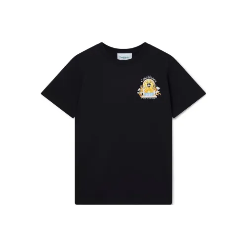 CASABLANCA T-Shirt Унисекс Черный