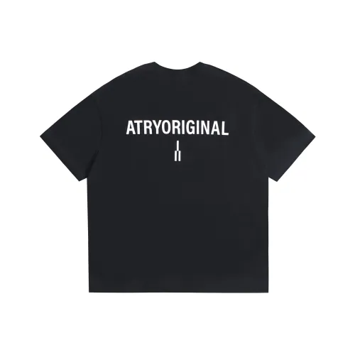 Atry Минималистичный Логотип Серия Унисекс Футболка