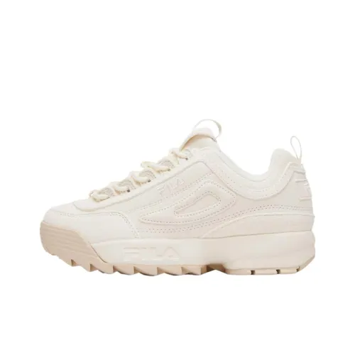 FILA Disruptor 2 Low Топ Повседневная обувь Женская Бежевая