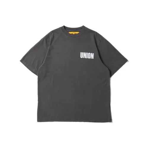 Union Праздника Черная Унисекс Футболка
