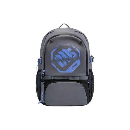 Подкладка BADFIVE материал полиэстер предназначено для студентов рюкзак унисекс цвет асфальтово-серый