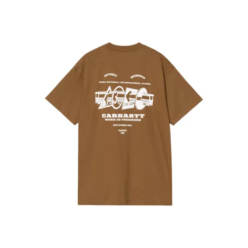 Carhartt WIP FW24 S S Runaway T-Shirt T-Shirt Unisex Коричневый