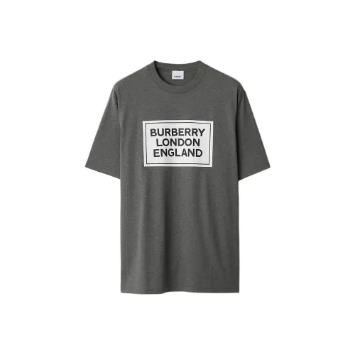 Burberry T-рубашка мужская темно-серый