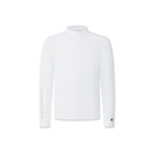 FILA GOLF серия T Рубашка Мужская Нефритовый Белый