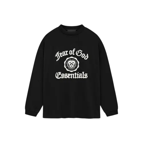 Fear Of God Essentials Метеоритный Черный/Черный Мужская T-Рубашка