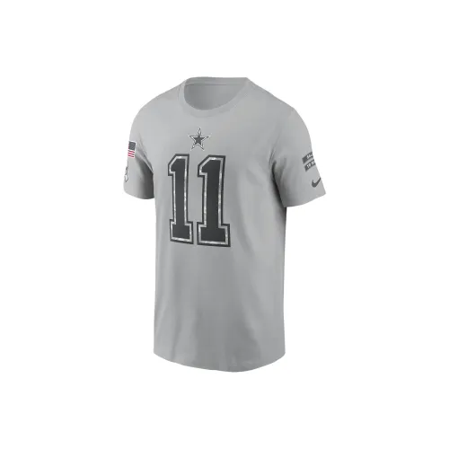nike NFL Micah Parsons Dallas Cowboys Salute To Service T-Shirt Мужской Серый