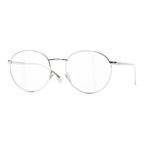 CHANEL Очки Для Коррекции Зрения Овальной Формы Металл