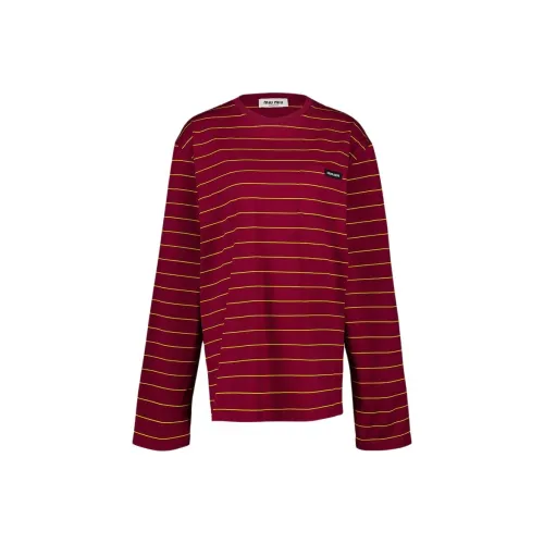 MIU MIU Фуксия Унисекс Т-рубашка