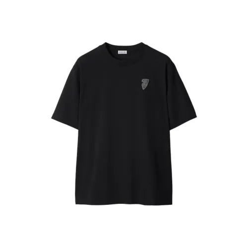 Burberry FW24 T Рубашка Мужская Черная