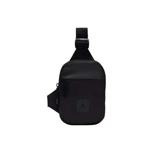 Jordan Polyester Sling Bag Standard Unisex Black Джордан Полиэстер Слинг Сумка Стандартная Унисекс Черный
