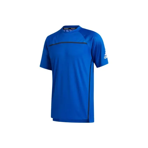 Adidas PRIMEBLUE T Рубашка Мужская Королевский Синий