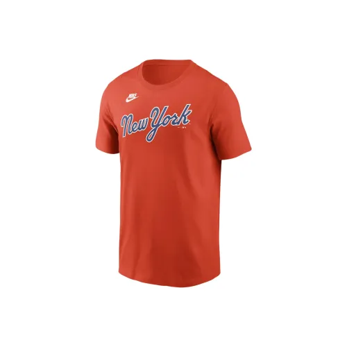 nike x MLB T-Shirt Мужская Апельсин