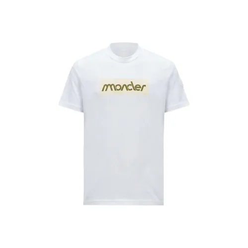 MONCLER Белая Мужская T-рубашка